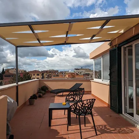 Casetta Sole, Superattico Con Terrazzo Vicino San Pietro, New Apartament Rzym