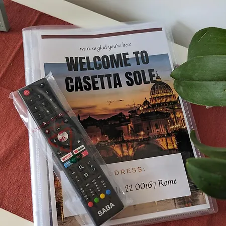Apartament Casetta Sole, Superattico Con Terrazzo Vicino San Pietro, New